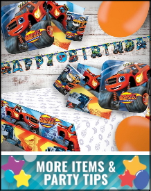 Blaze and the Monster Machines Party Supplies, Decorations, Balloons and Ideas